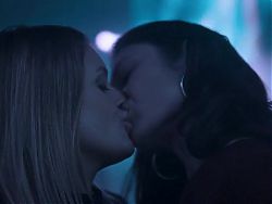 Olga Kurylenko in hot lesbian action from movie Sentinelle