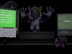 Roxanne Wolf animatronic malfunction - Five Nights at Freddys Parody Short Clip